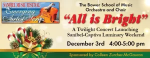 The Bower School of Music Orchestra and Choir Performing “All is Bright”